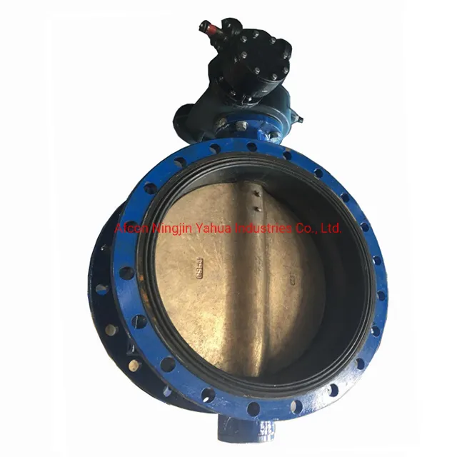 DIN3202 Long Typedouble Flange Concentric Butterfly Valve for Marine